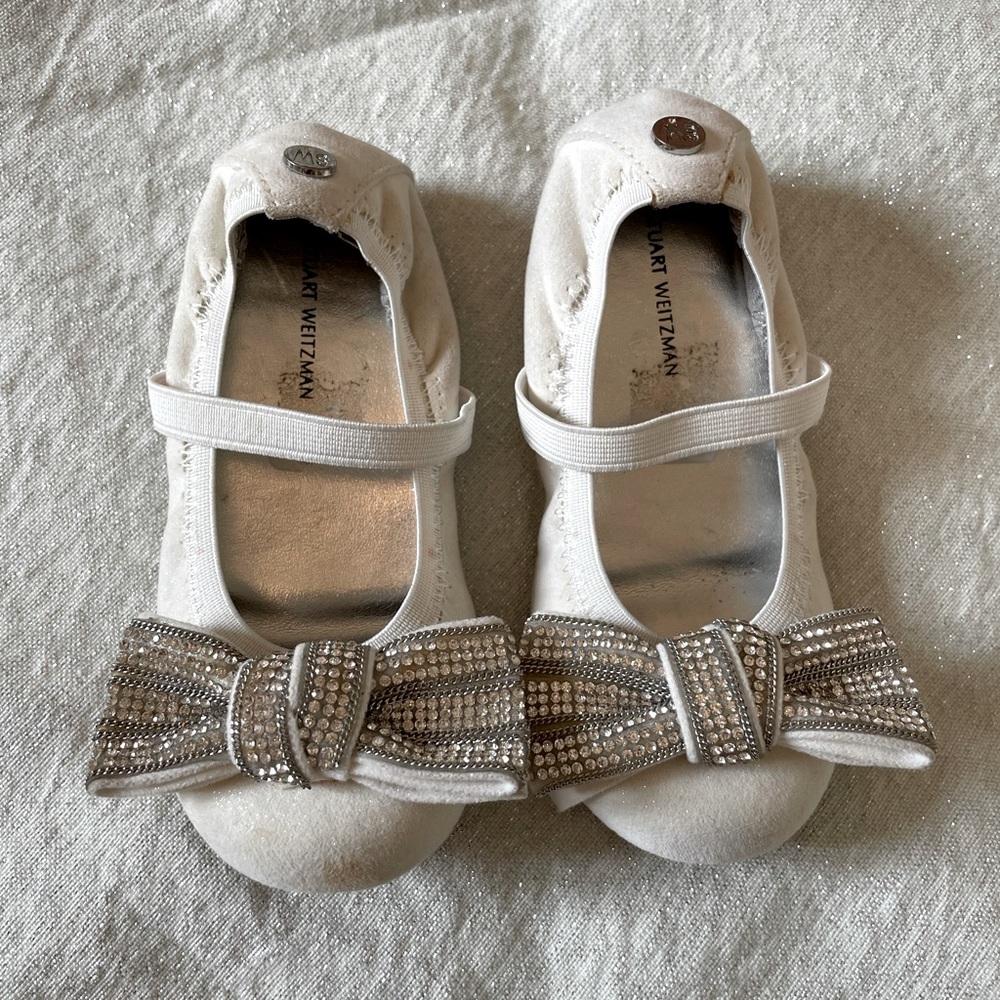 Stewart Weitzman posh toddler shoes .